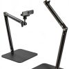 Advenza Adjustable Webcam Stand D708 Black Gimbal Mount-0