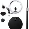 Acetaken Webcam Stand with 10" Ring Light and Magnetic Mount-5