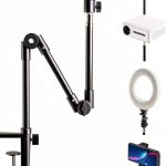 KDD Webcam Stand Aluminum Mount Black Large Model KDD-006-0