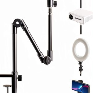 KDD Webcam Stand Aluminum Mount Black Large Model KDD-006-0