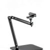 Advenza Adjustable Webcam Stand D708 Black Gimbal Mount-1