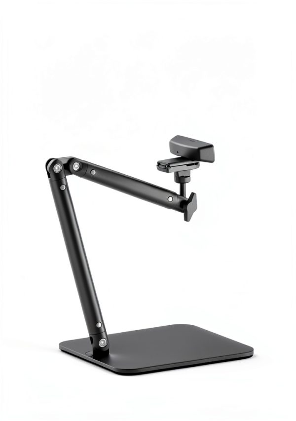Advenza Adjustable Webcam Stand D708 Black Gimbal Mount-1