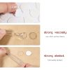 Clear Adhesive Dots 108 Pcs 20mm Removable Double‑Sided by SmoTecQ-1
