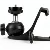 RAUBAY 【CM01】 Monitor Top Camera Mount Clamp, Hanging Webcam Stand with 1/4" Screw, Suitable for Flat-Screen Monitors, for Live Stream, Video Conferencing, YouTube, TikTok, etc.-1