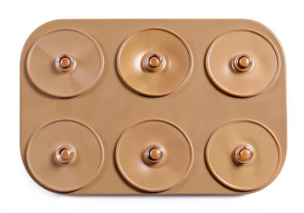Loc-Dots Clear Keyboard Key Location Dots by MaxiAids Model 60923-0