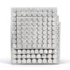 HTVRONT Self Adhesive Dots 1008pcs Nylon Hook Loop 0.39in White-4
