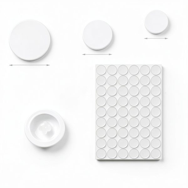 Self-Adhesive Screw Hole Stickers Alrhso 580 pcs + 100 Caps Set-1
