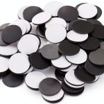 Round Magnets 0.8 Inch Adhesive Backing 100 Pack by Pangda-0