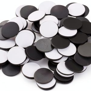 Round Magnets 0.8 Inch Adhesive Backing 100 Pack by Pangda-0