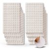 HTVRONT Self Adhesive Dots 1008pcs Nylon Hook Loop 0.39in White-0