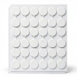 Clear Adhesive Dots 108 Pcs 20mm Removable Double‑Sided by SmoTecQ-0