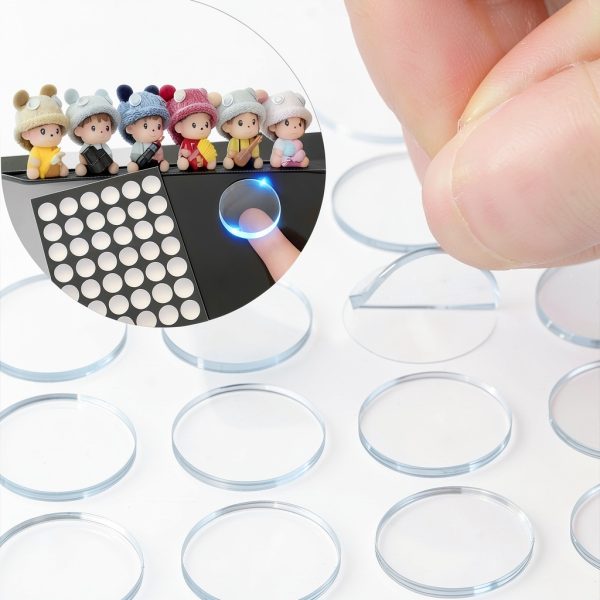 Double Sided Sticker Dots 100PCS - Traceless for Posters & Home-0