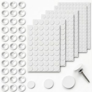 Self-Adhesive Screw Hole Stickers Alrhso 580 pcs + 100 Caps Set-0