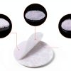 HTVRONT Self Adhesive Dots 1008pcs Nylon Hook Loop 0.39in White-2
