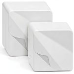 Shower Adhesive Strips Alrhso Clear Double Sided Pads 20pcs 2.4in/2in-0