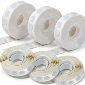 Glue Points Double Sided Balloon Tape 3300 pcs DOCVOEOMH Adhesive Dots-0