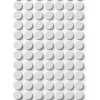 1000 Pcs (500 Pairs) 0.59inch Diameter Hook and Loop Fastener Self Adhesive Round Circle Sticky Sticker Dots for Arts and Crafts School Classroom Home and Office Use, White-3