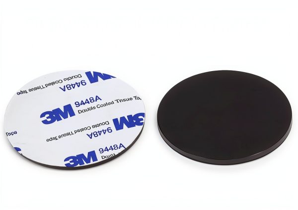 Flexible Magnetic Dot FINEZAHS 18pcs Round Adhesive 60mm White-1