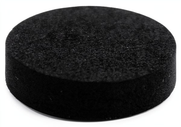 Square Deal Black Adhesive Foam Dots for CD/DVD - 100 Pack Hubcaps-1