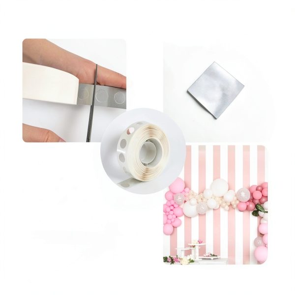 Glue Points Double Sided Balloon Tape 3300 pcs DOCVOEOMH Adhesive Dots-5