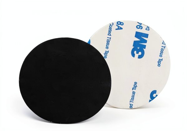 Flexible Magnetic Dot FINEZAHS 18pcs Round Adhesive 60mm White-3