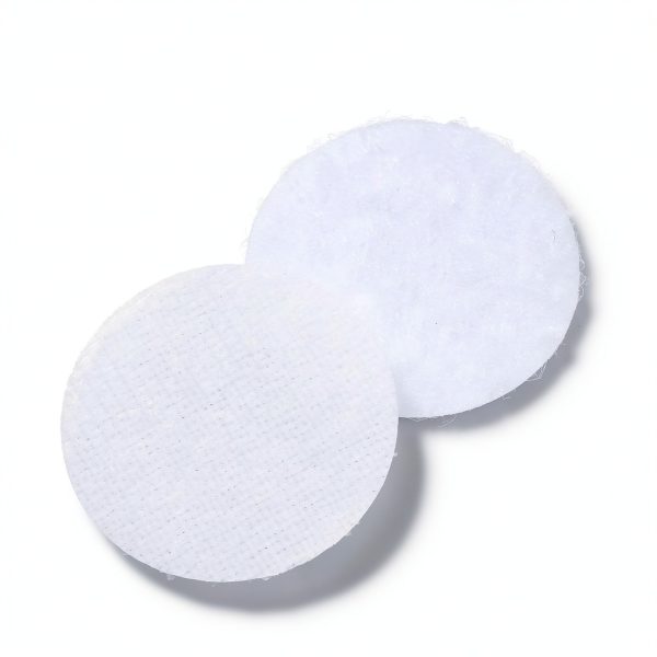 1000 Pcs (500 Pairs) 0.59inch Diameter Hook and Loop Fastener Self Adhesive Round Circle Sticky Sticker Dots for Arts and Crafts School Classroom Home and Office Use, White-2