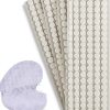 Hook and Loop Dots 1200pcs White Self Adhesive Nylon by Rindion-0