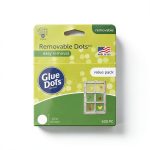 Glue Dots Double‑Sided Removable Adhesive Dots 1/2" 600‑Count Pack-0