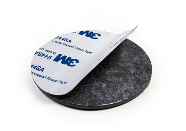 Flexible Magnetic Dot FINEZAHS 18pcs Round Adhesive 60mm White-4