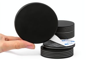 Flexible Magnetic Dot FINEZAHS 18pcs Round Adhesive 60mm White-0