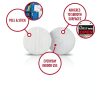 Velcro Brand Sticky Back Dots Hook White Small-1