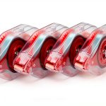 Scotch Adhesive Dot Roller Value Pack 0.31in x 49ft 4-Pack for Office-0