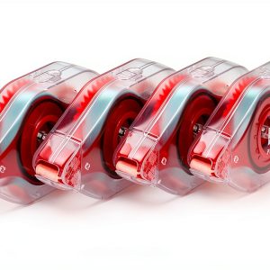 Scotch Adhesive Dot Roller Value Pack 0.31in x 49ft 4-Pack for Office-0