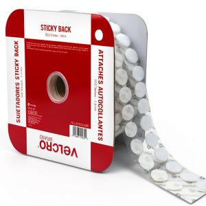 Velcro Brand Sticky Back Dots Hook White Small-0