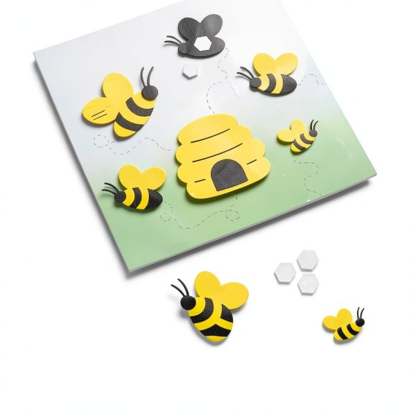 Velcro Sticky Back Hexagons 150pk 3/4 in Nature‑Inspired Adhesive Dots-2