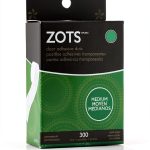 iCraft Zots Clear Adhesive Dots, Medium, 3/8" Diameter x 1/64" Thick, 300 Count, Model:37-84-0